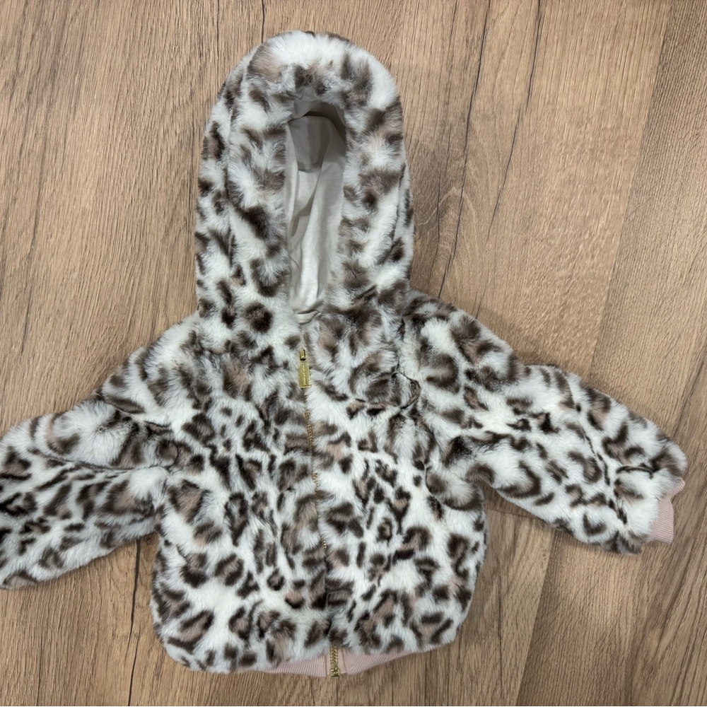 Country Road Leopard print baby jacket